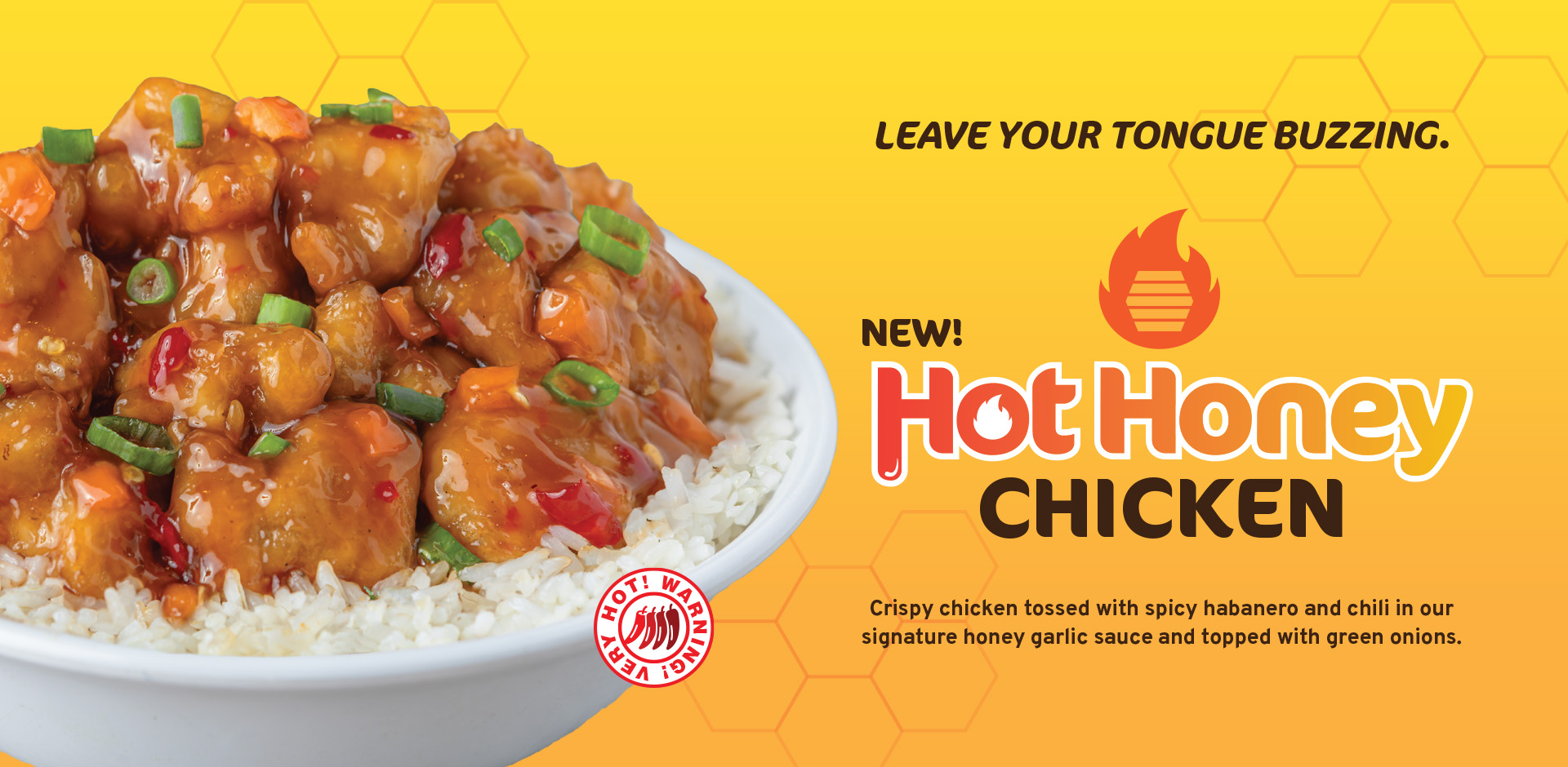NEW Hot Honey Chicken!