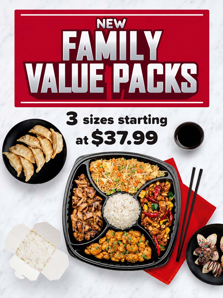 NEW Family Value Packs!